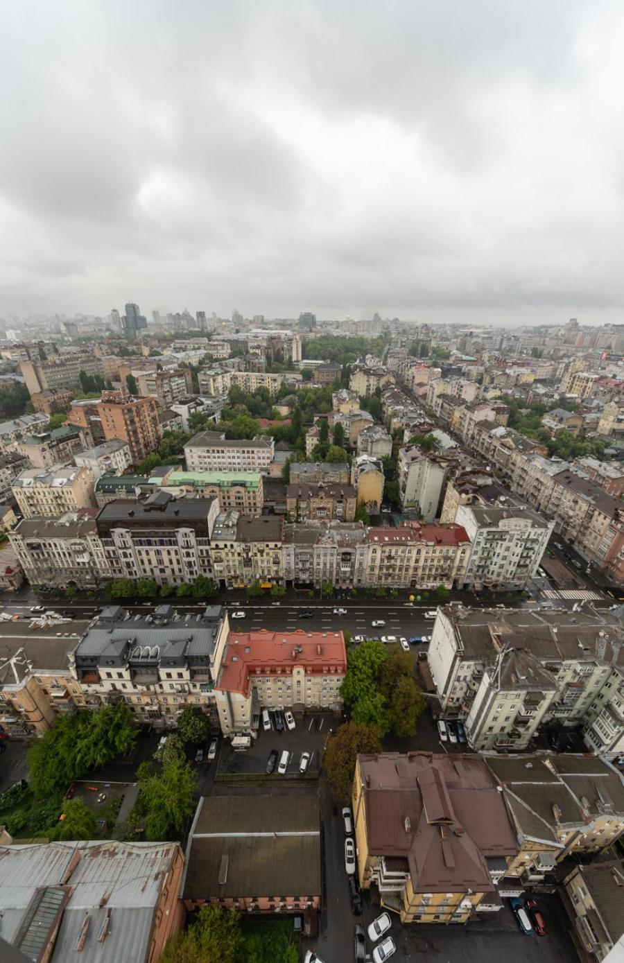 Royal Tower Residence Big Vip Apartment In Center Floor 27 Kiev Eksteriør billede