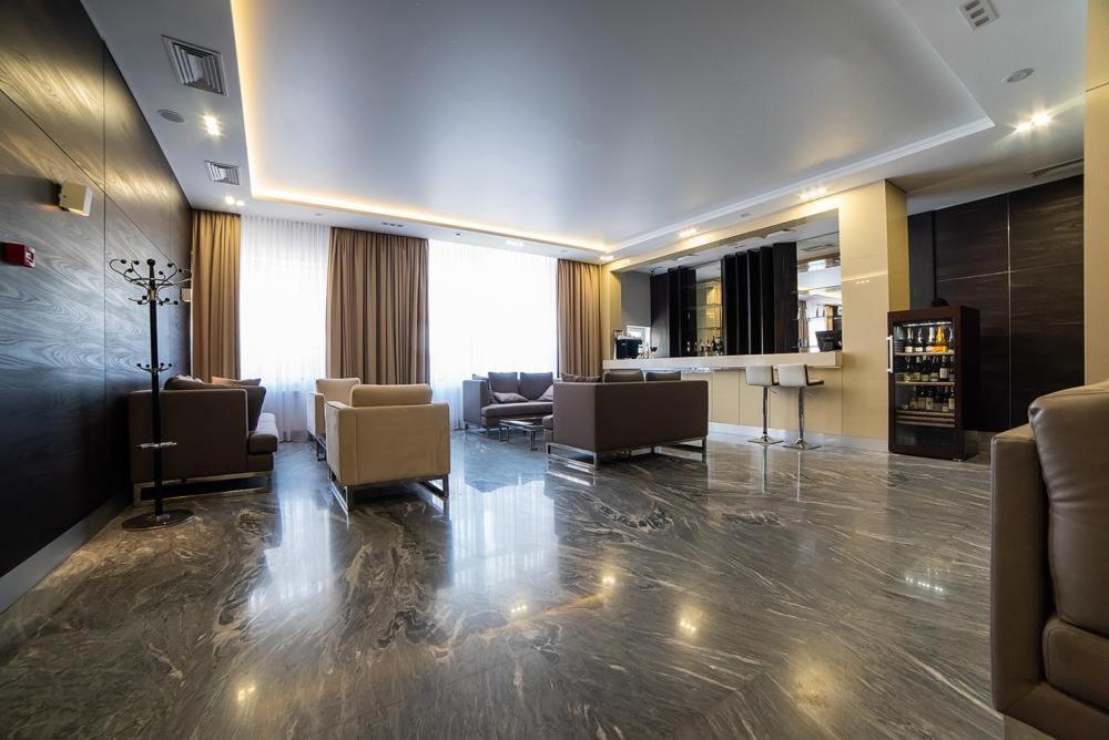 Royal Tower Residence Big Vip Apartment In Center Floor 27 Kiev Eksteriør billede